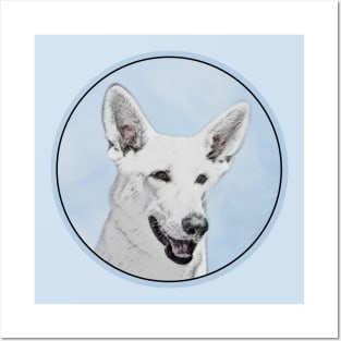 White Shepherd Posters and Art